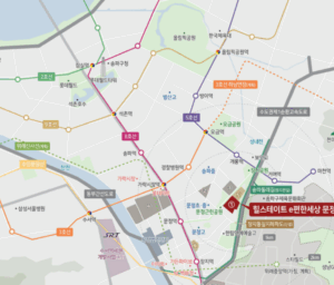 힐스테이트 이편한세상 아파트 입지